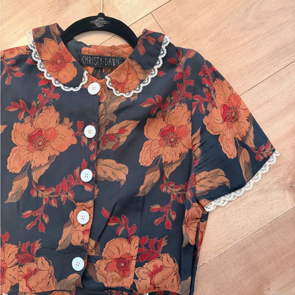 Christy Dawn Midi Dress Gorgeous Deadstock Fabric